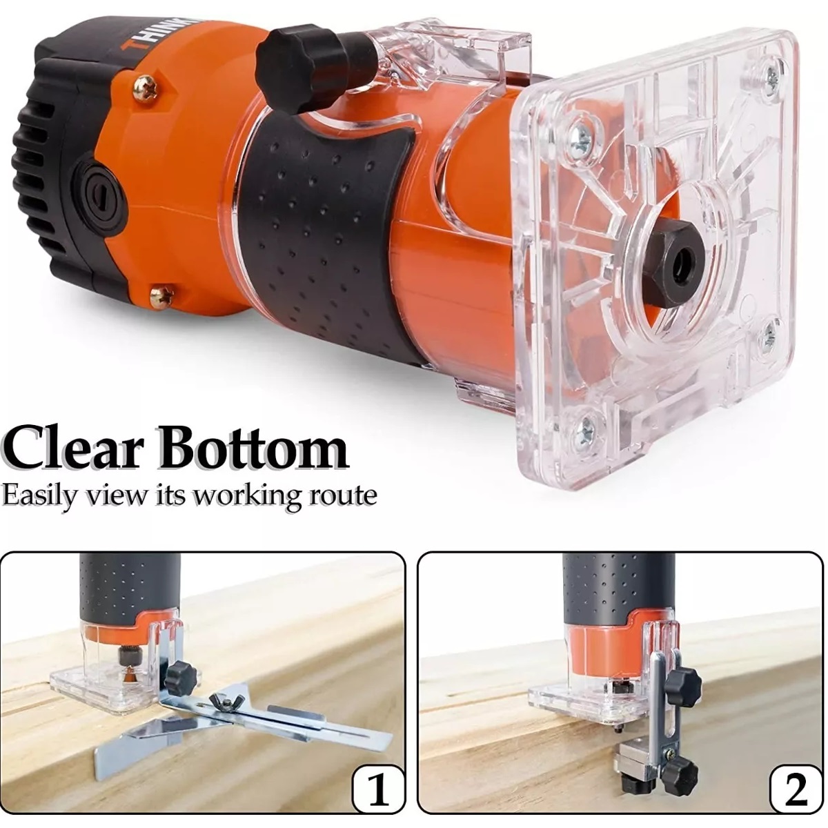 Router Madera Recortadora Rebajadora 800w +15 Brocas Carburo