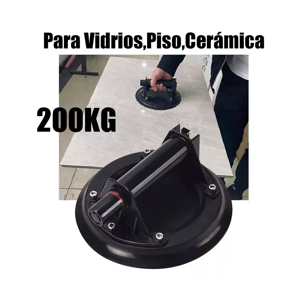 Ventosas Neumaticas Succión Al Vacío 200kg,8 Inch