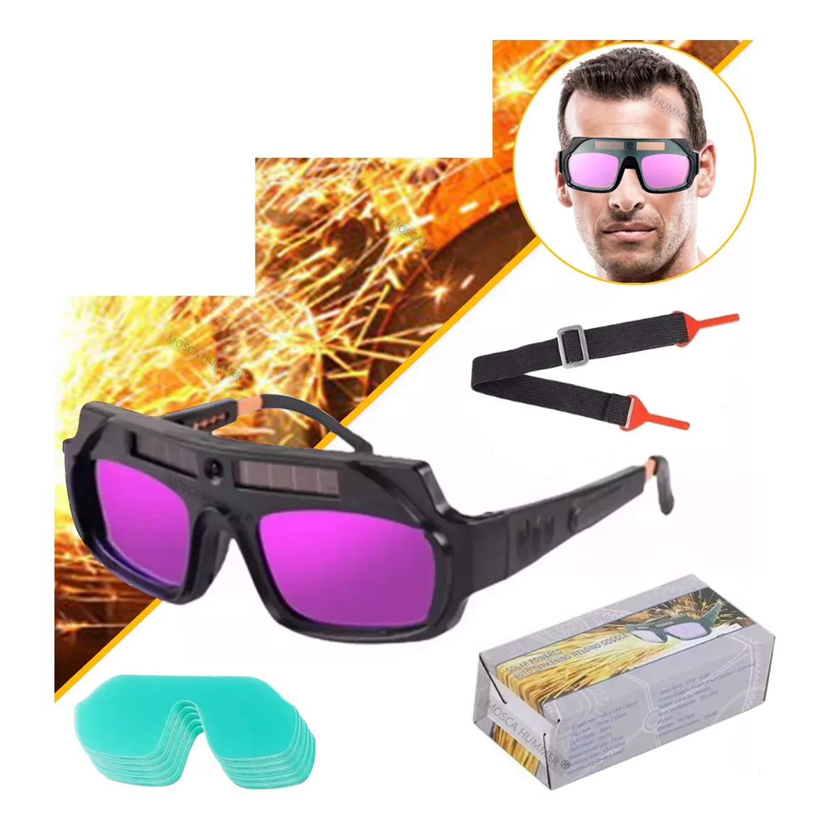 Lentes Para Soldar Con Oscurecimiento Automático