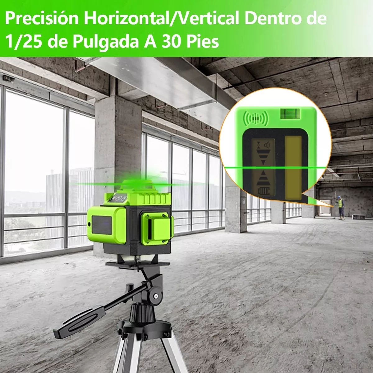 Nivel Laser Cruz Autonivelable Horizontal Vert Dewalt Dw088K