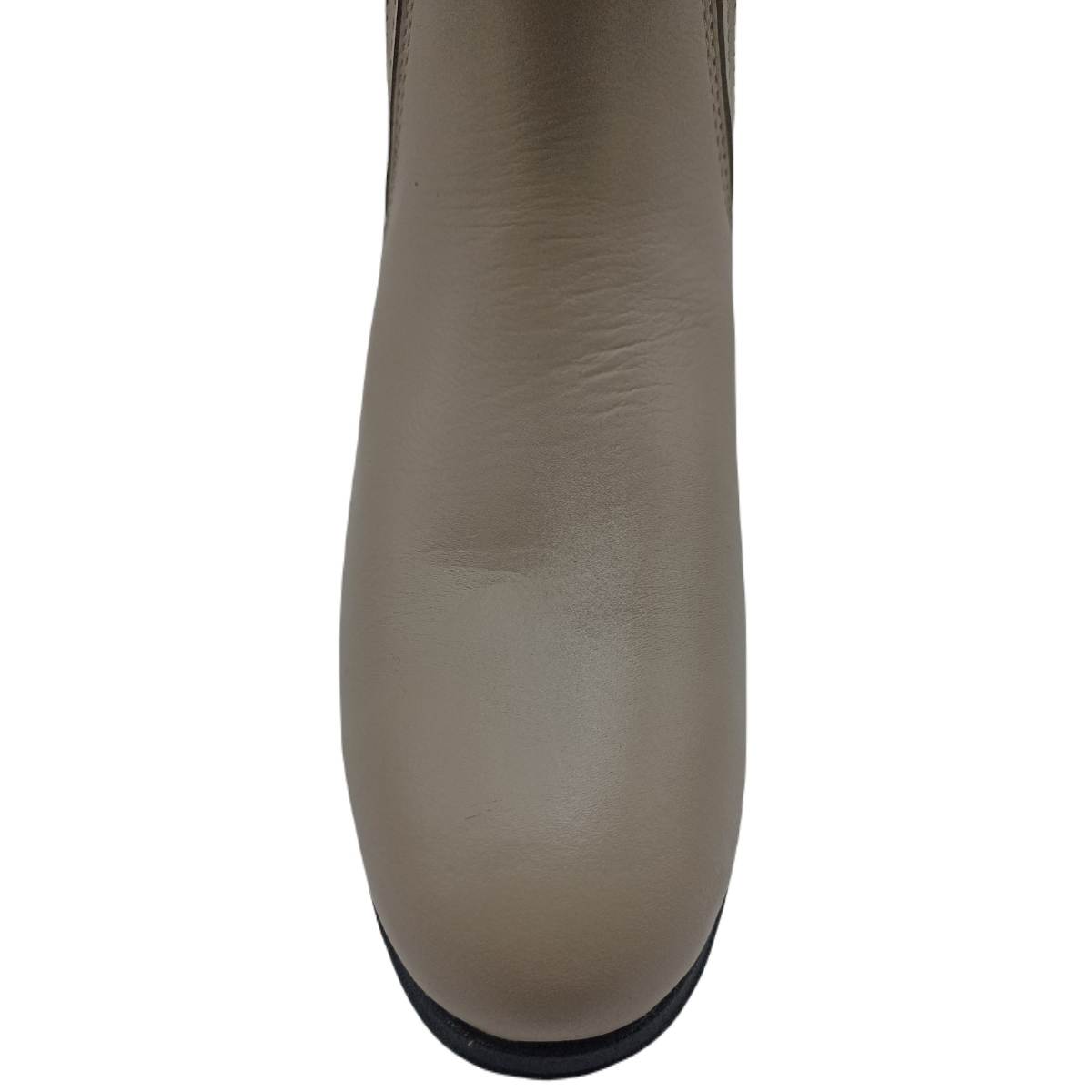 Botin Vaquero Piel Cosido Suela Tractor Marca El Potrillo 07