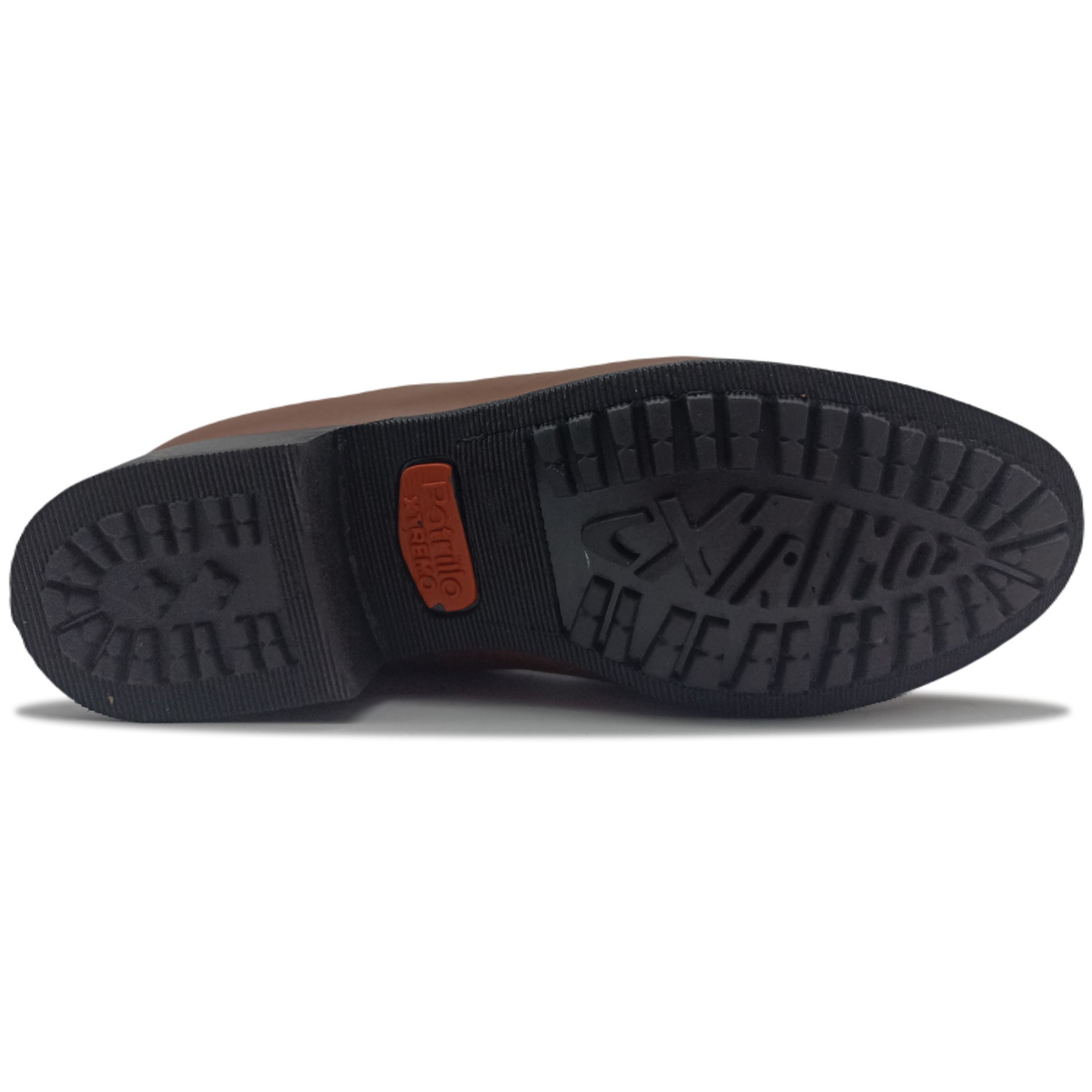 Botin Vaquero Piel Cosido Suela Tractor Marca El Potrillo 07