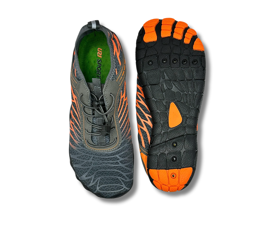 aquashoes original uzi sport blubber naranja.