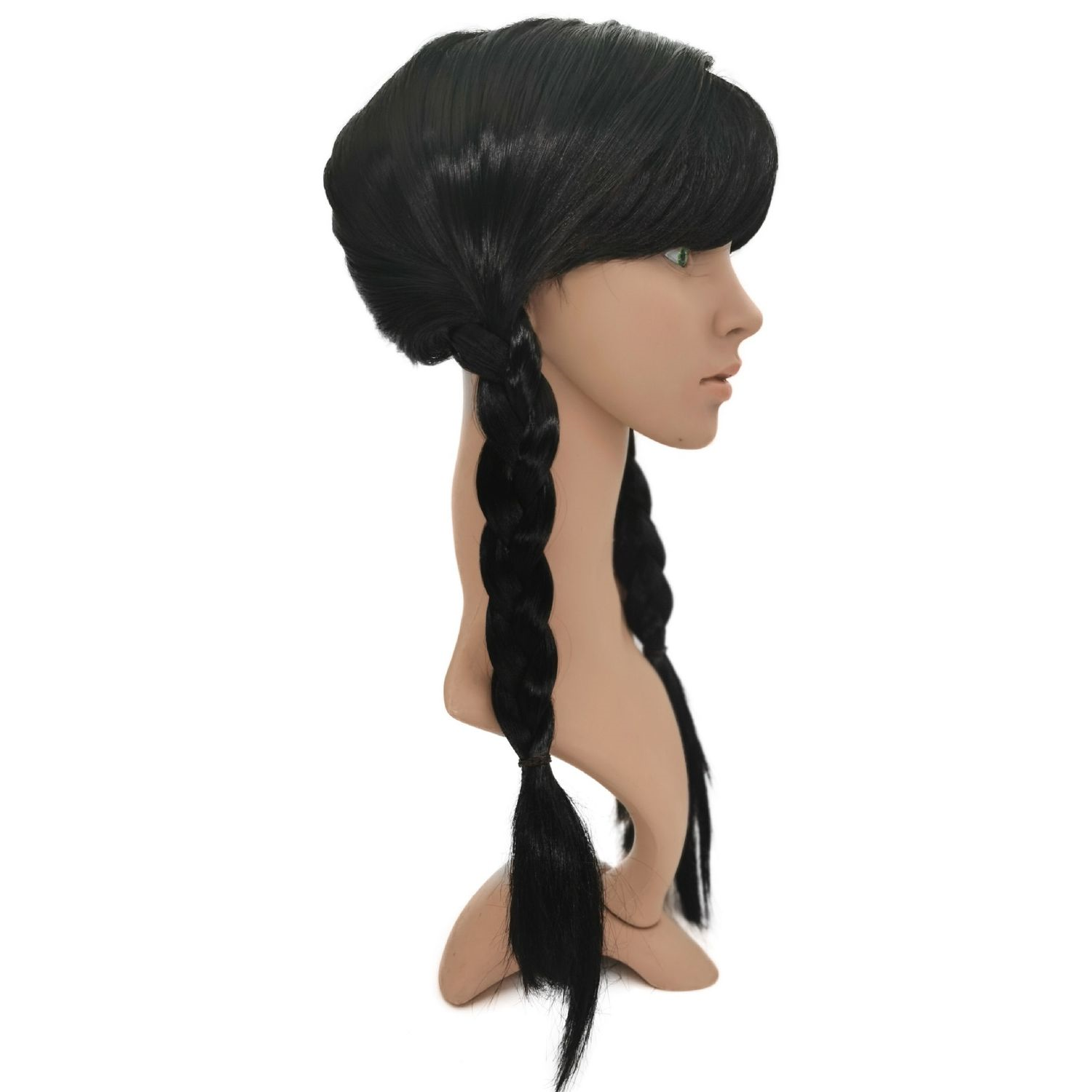 Peluca Para Niñas De Merlina Peluca Para Disfraz De Fiesta