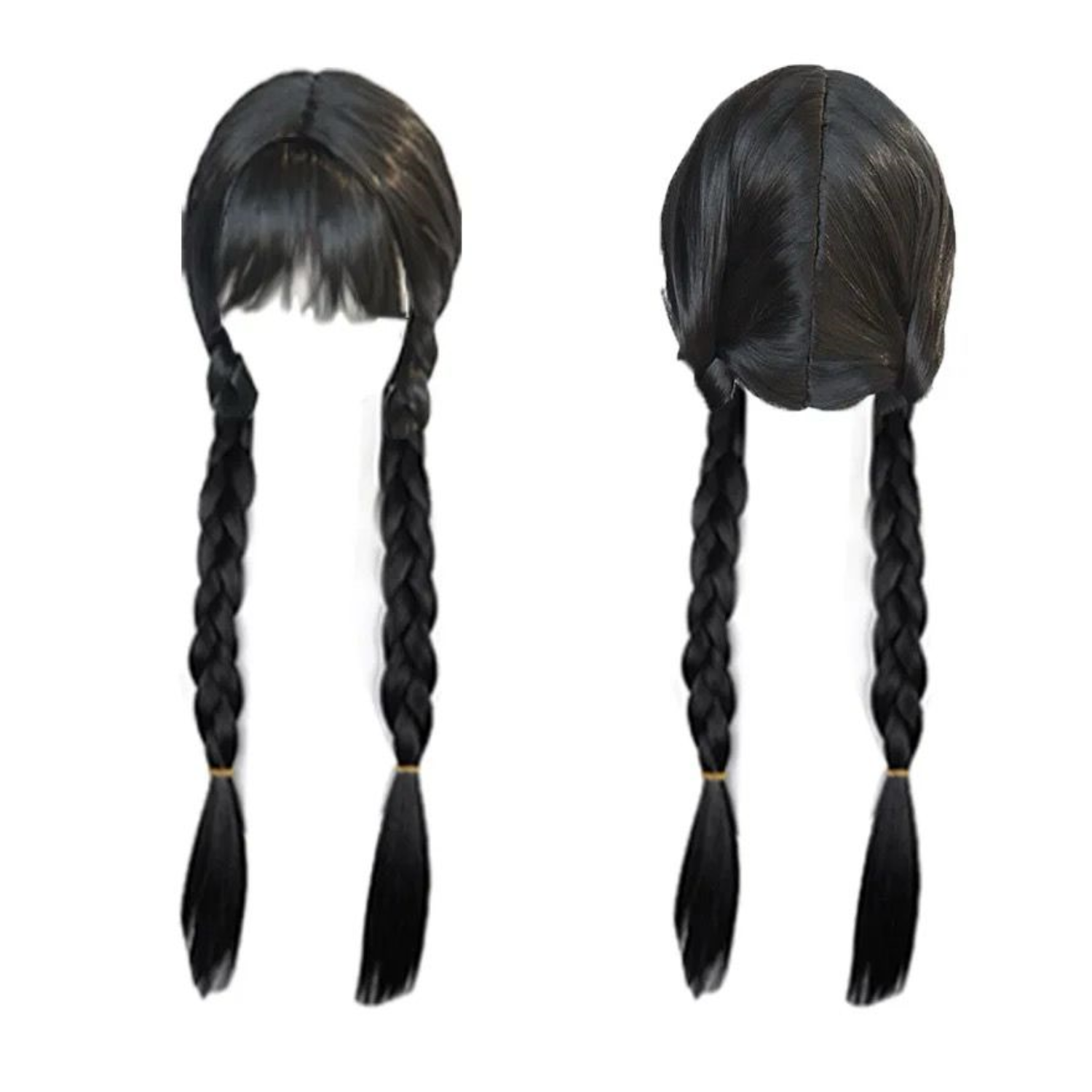 Peluca Para Niñas De Merlina Peluca Para Disfraz De Fiesta