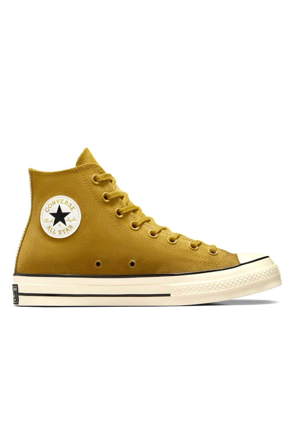 Tenis Converse Chuck 70 Suede De Bota Color Mostaza Para Hombre 