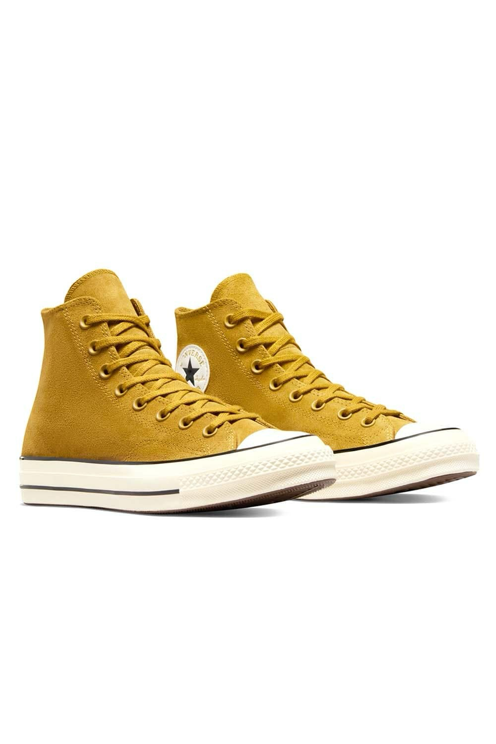Tenis Converse Chuck 70 Suede De Bota Color Mostaza Para Hombre 