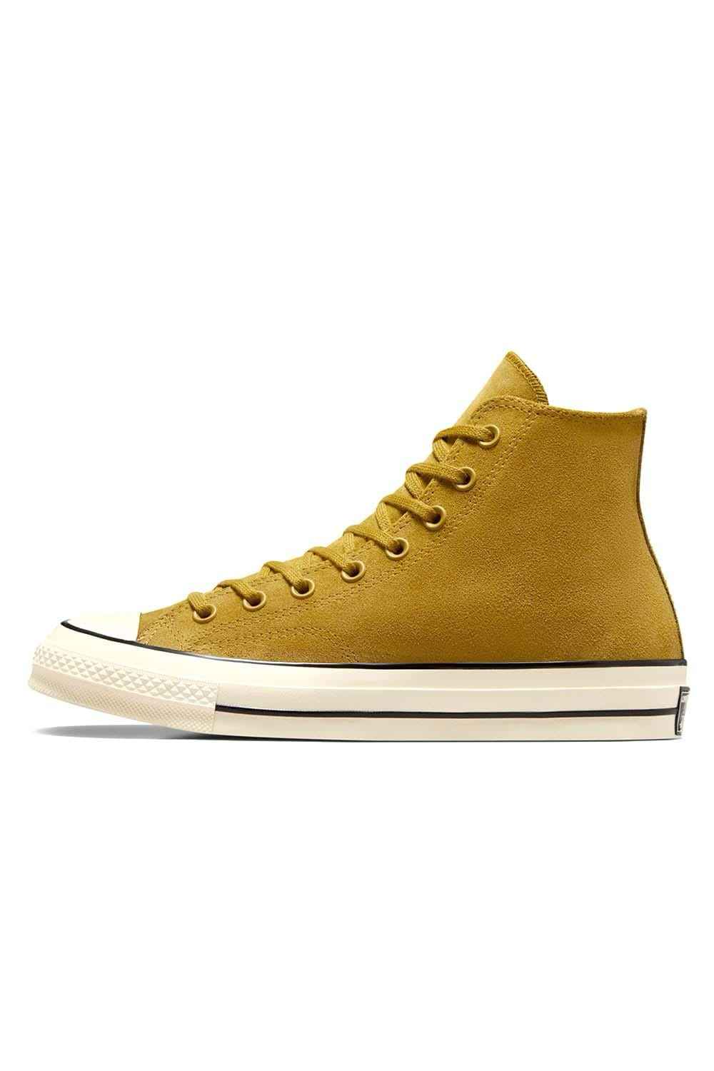 Tenis Converse Chuck 70 Suede De Bota Color Mostaza Para Hombre 
