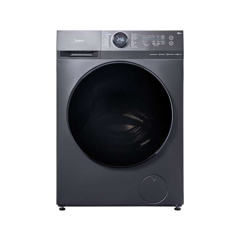 Lavasecadora Midea MF200D150WB/T Carga Frontal 15 Kg / 8 Kg Negra