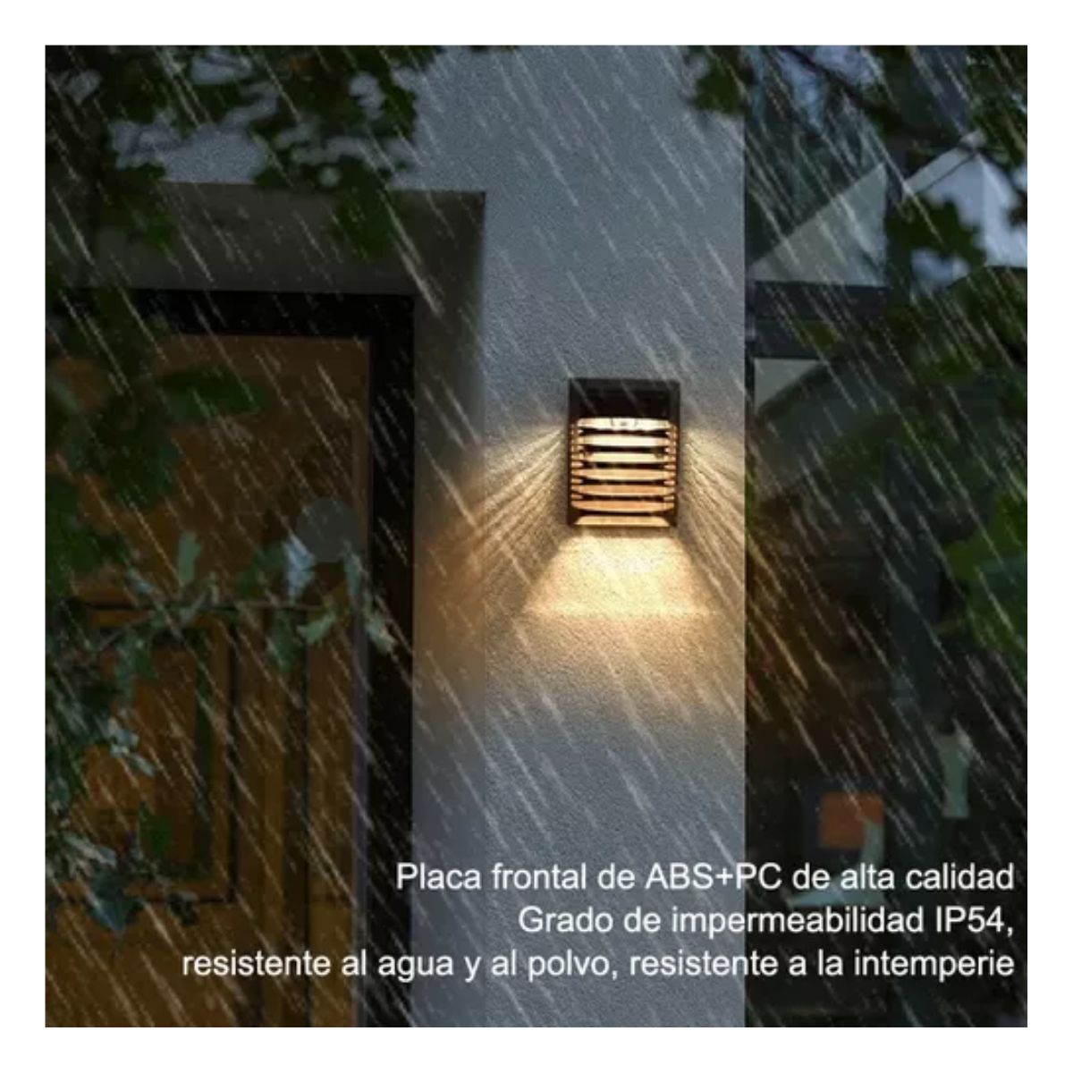 Lampara Led Solar Lamparas Para Exterior Con Sensor +2 Modos negro