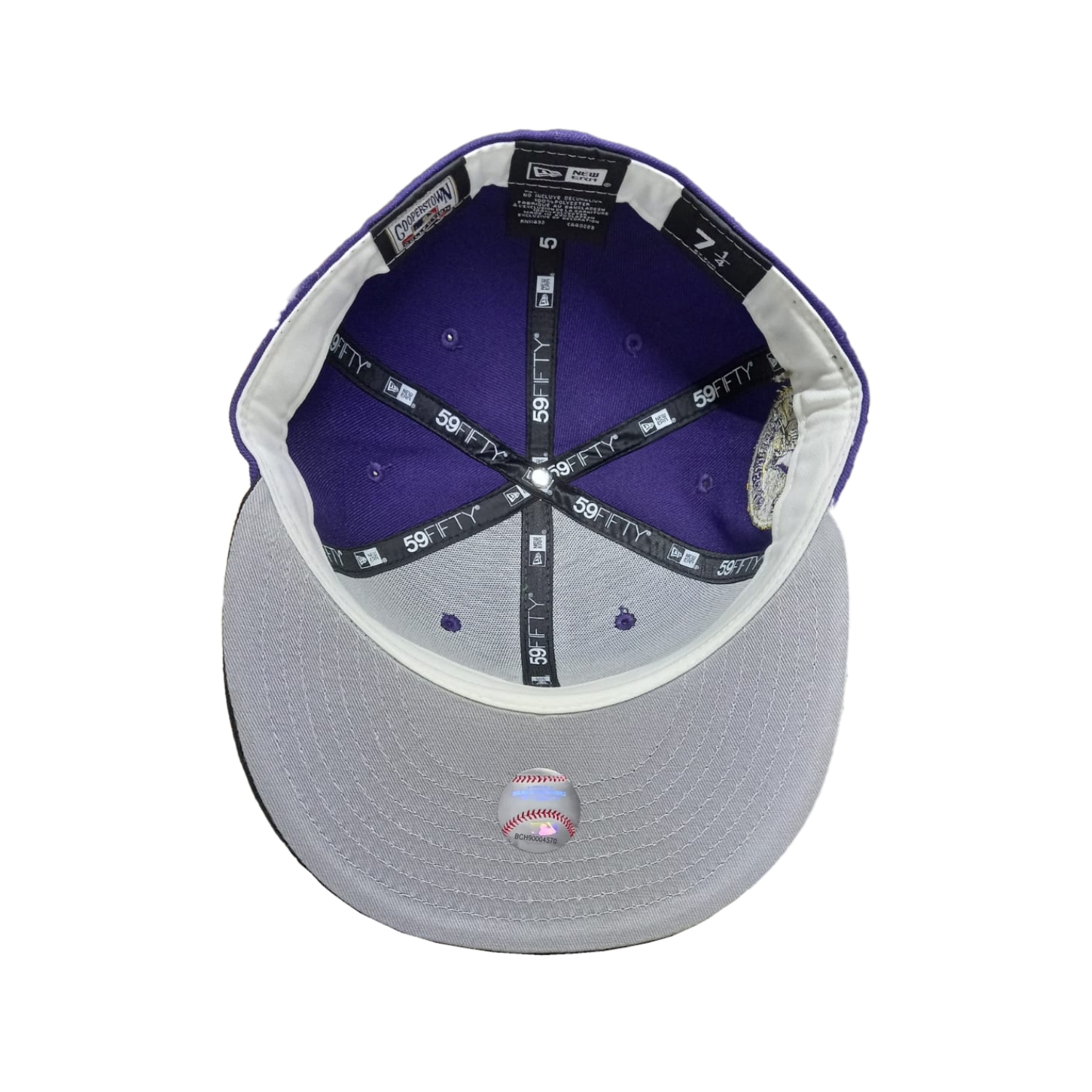 Gorra New Era 59Fifty St. Louis Cardinals World Series 1942 40194542 morado