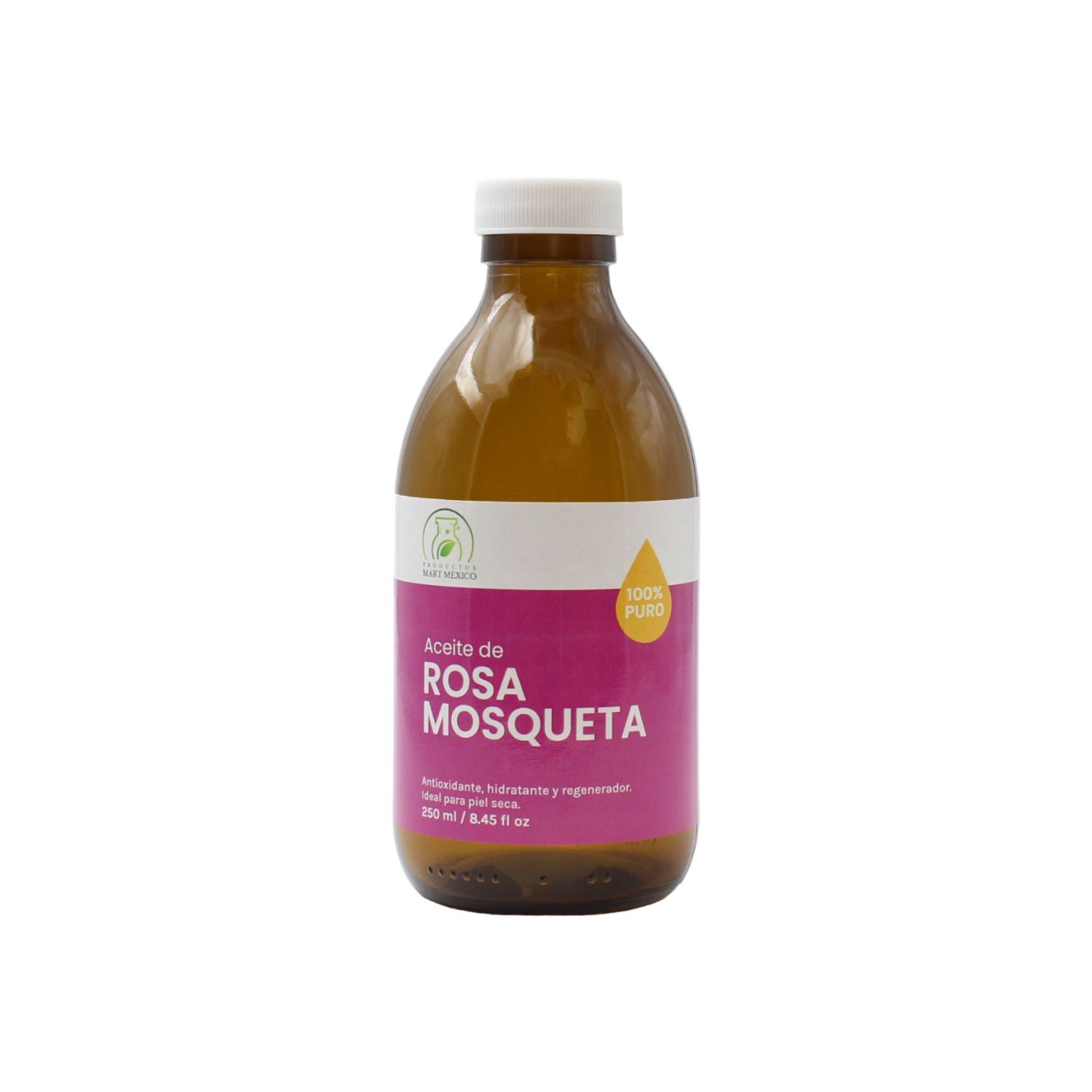 Aceite De Rosa Mosqueta 100% Virgen Puro Premium 250 ml