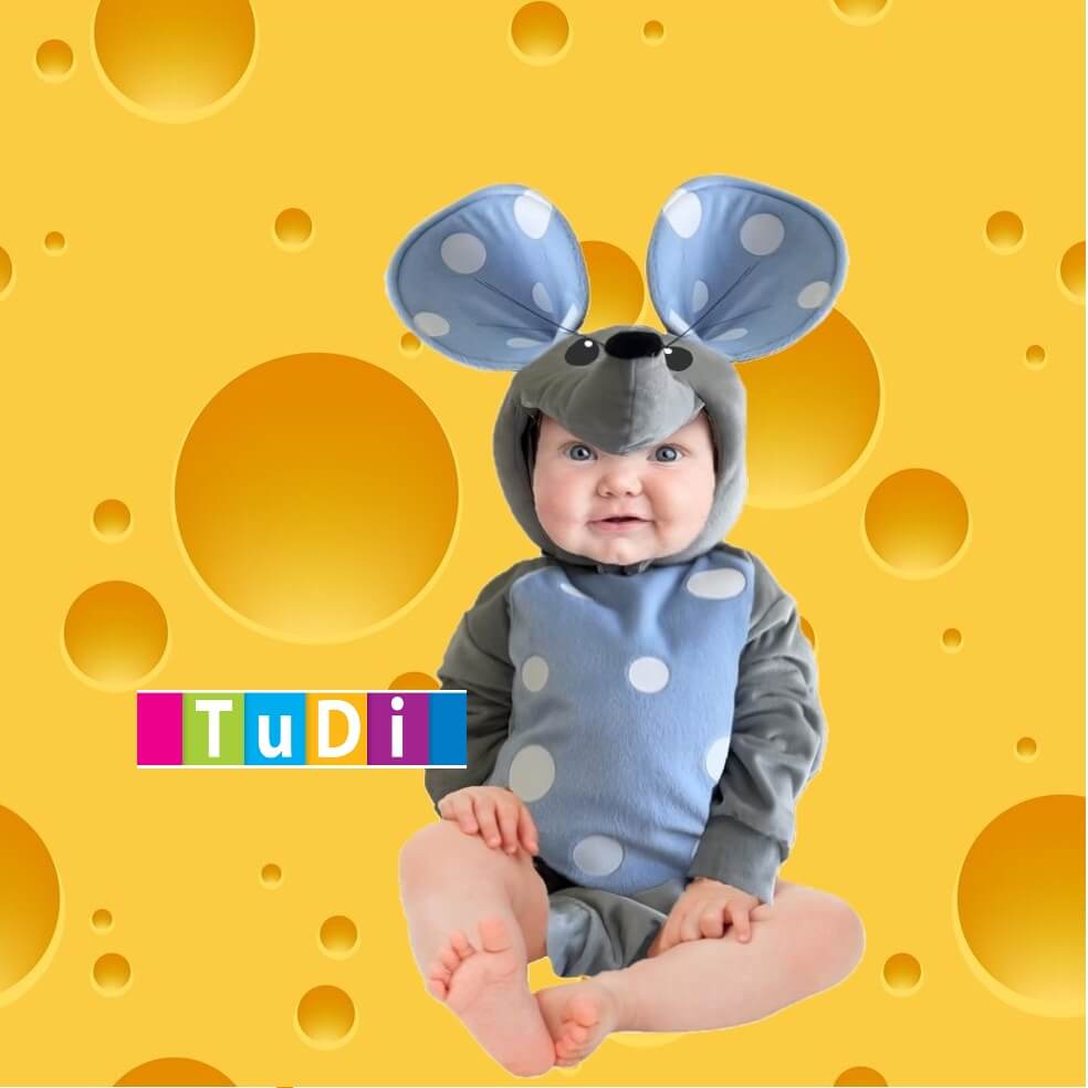 Disfraz de Ratón - Disfraces de Primavera para Bebé y Niños - Traje Ratoncito