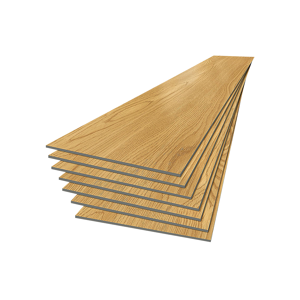 PISO AUTOADHESIVO TIPO DUELA 5 M2 COLOR CAFÉ CLARO