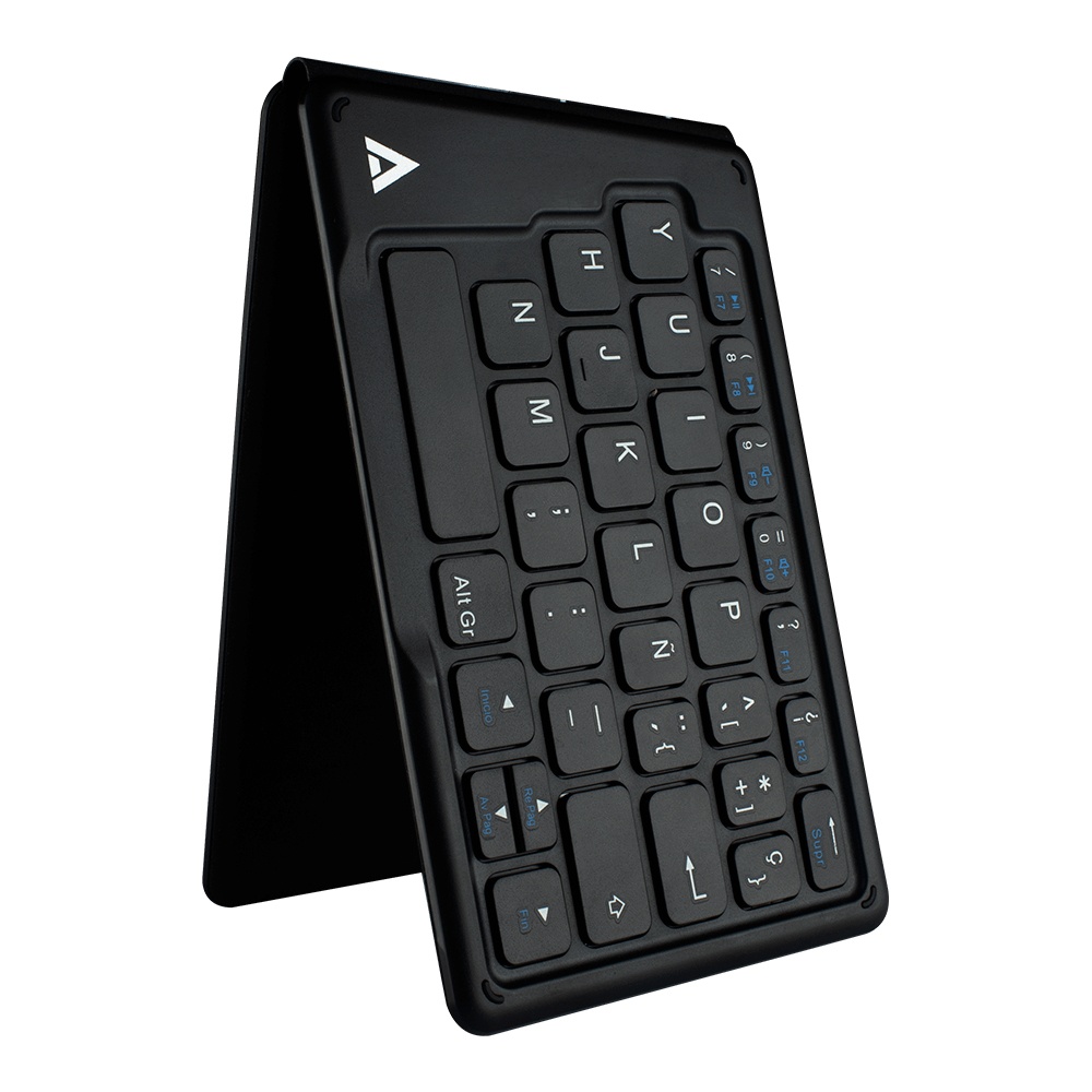 Teclado Plegable Acteck MK210, Inalámbrico, Bluetooth, Negro (Español)