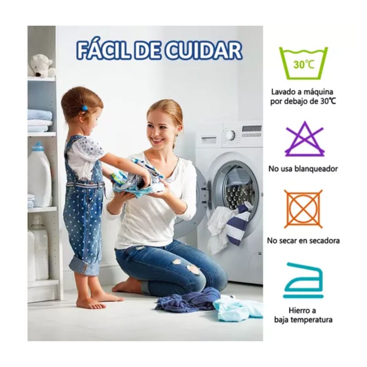 Juego De Sábanas Nino Matrimonial 4pz Ultrasuave Anti-ácaros Color Azul acero