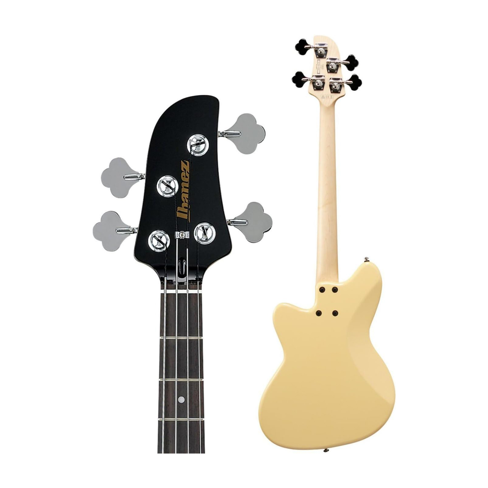 Bajo Eléctrico Ibanez Talman Escala Corta Marfil