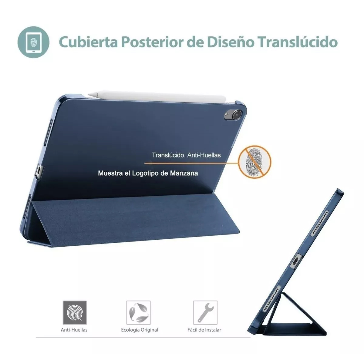 Estuche Tipo Folio Para iPad 10.2" 10.5"