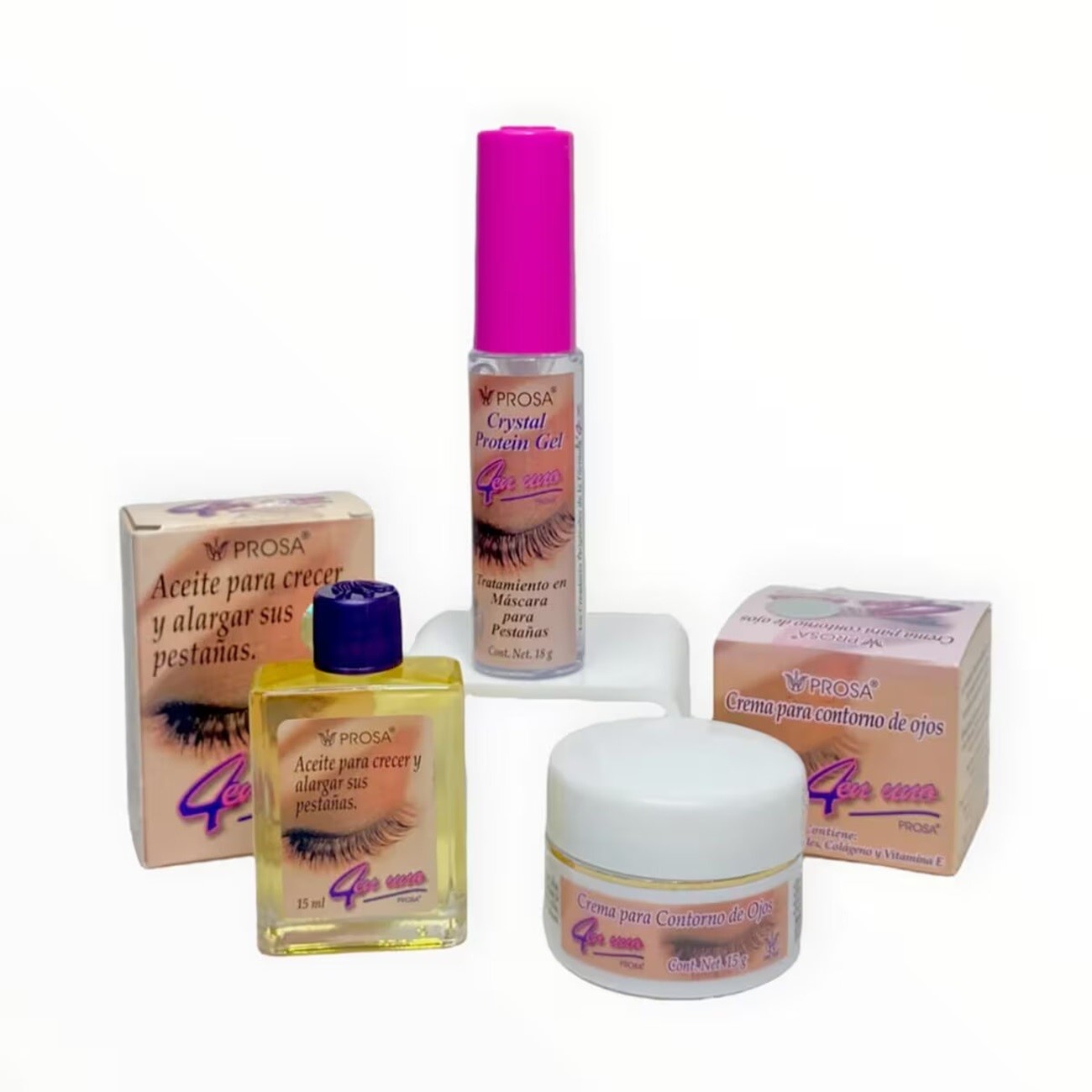 Kit Prosa Crema. Aceite y Protein Gel
