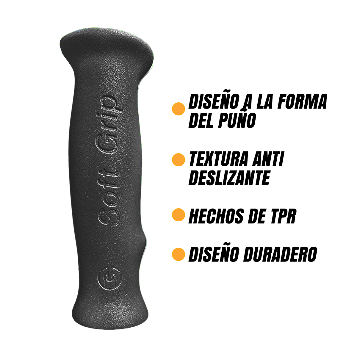 Puños Bicicleta Vintage Ergonómicos Hule 125mm Nergo