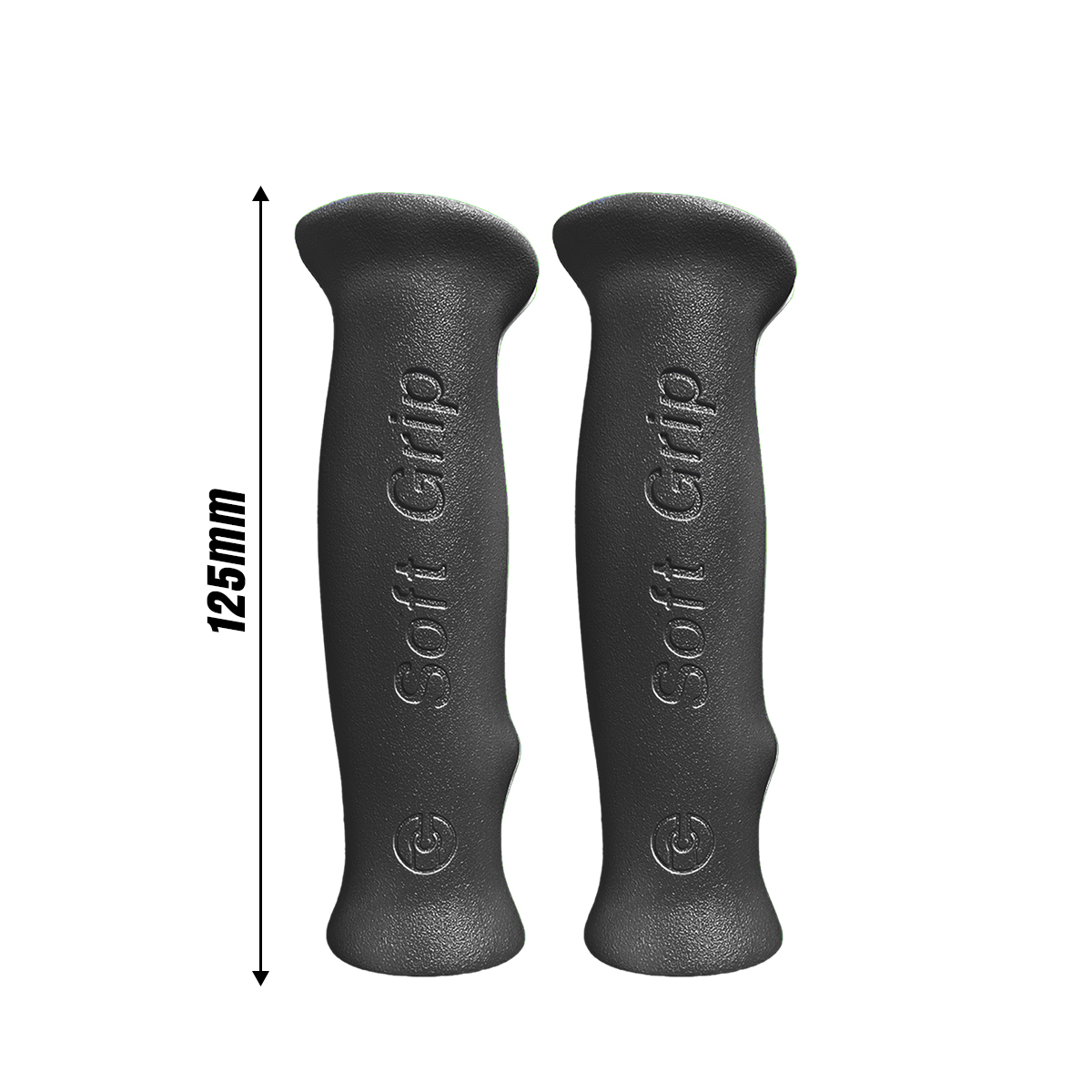 Puños Bicicleta Vintage Ergonómicos Hule 125mm Nergo