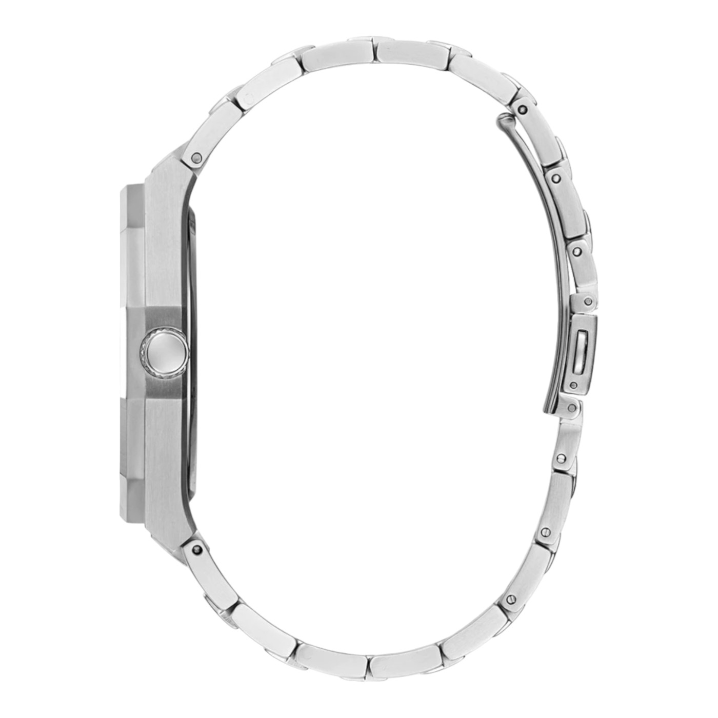 SET DE RELOJES GUESS EN PAREJA  PARA SAN VALENTÍN COLOR  PLATEADO Y BLANCO GW0575G1/GW0257L2