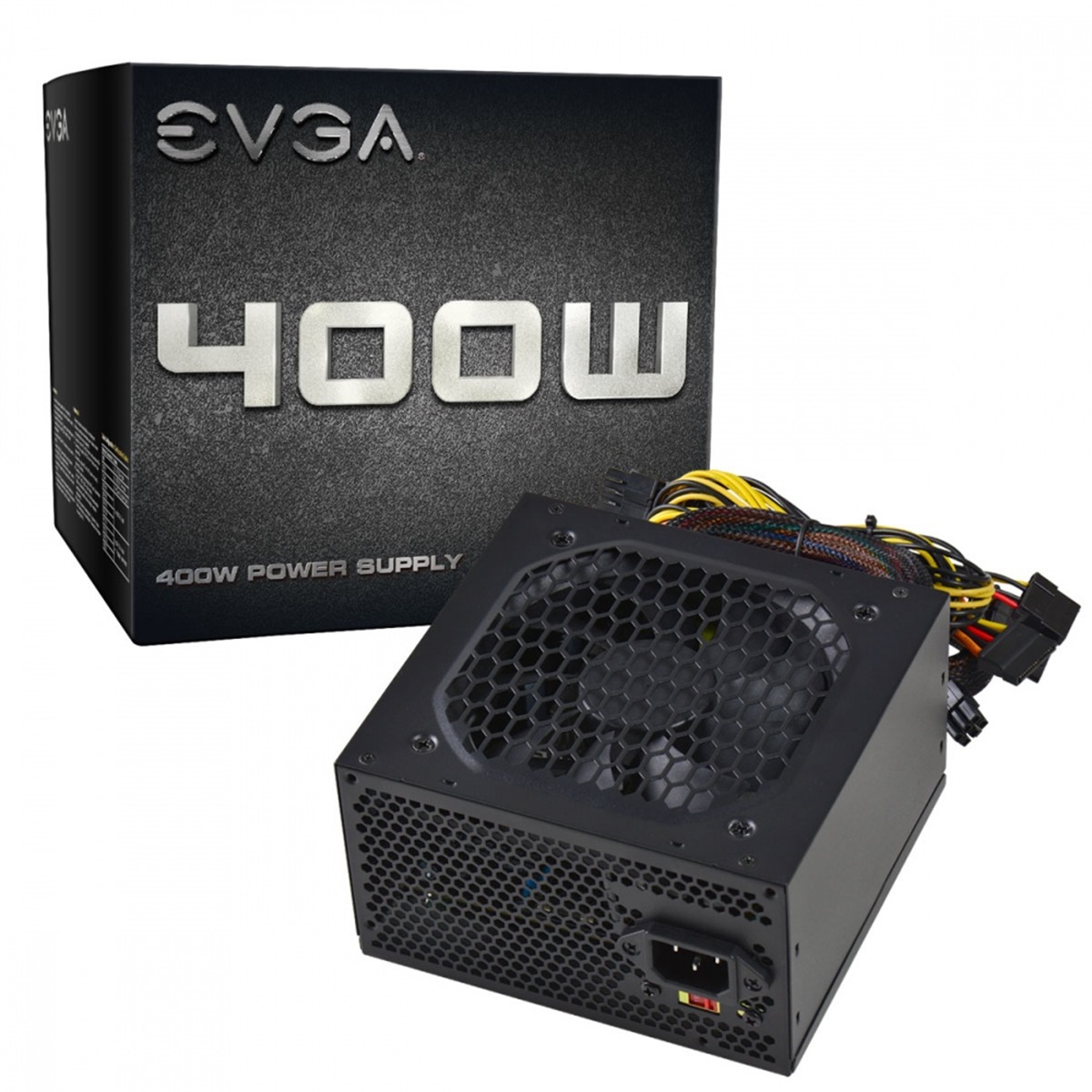 Fuente de Poder EVGA 100-N1-0400-L1 ATX 120mm 400W