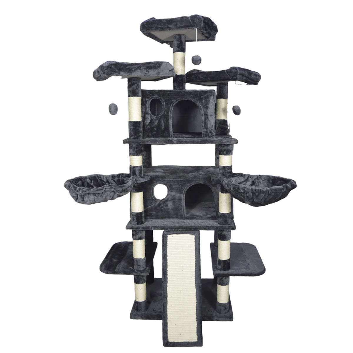 Árbol Rascador para Gatos Varios Niveles.