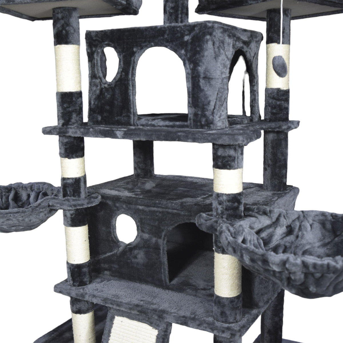 Árbol Rascador para Gatos Varios Niveles.