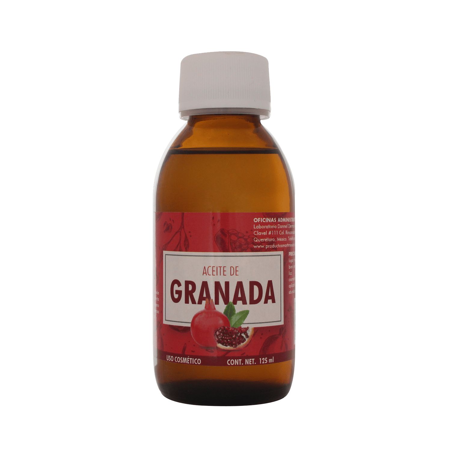 Aceite De Granada Premium 125 ml