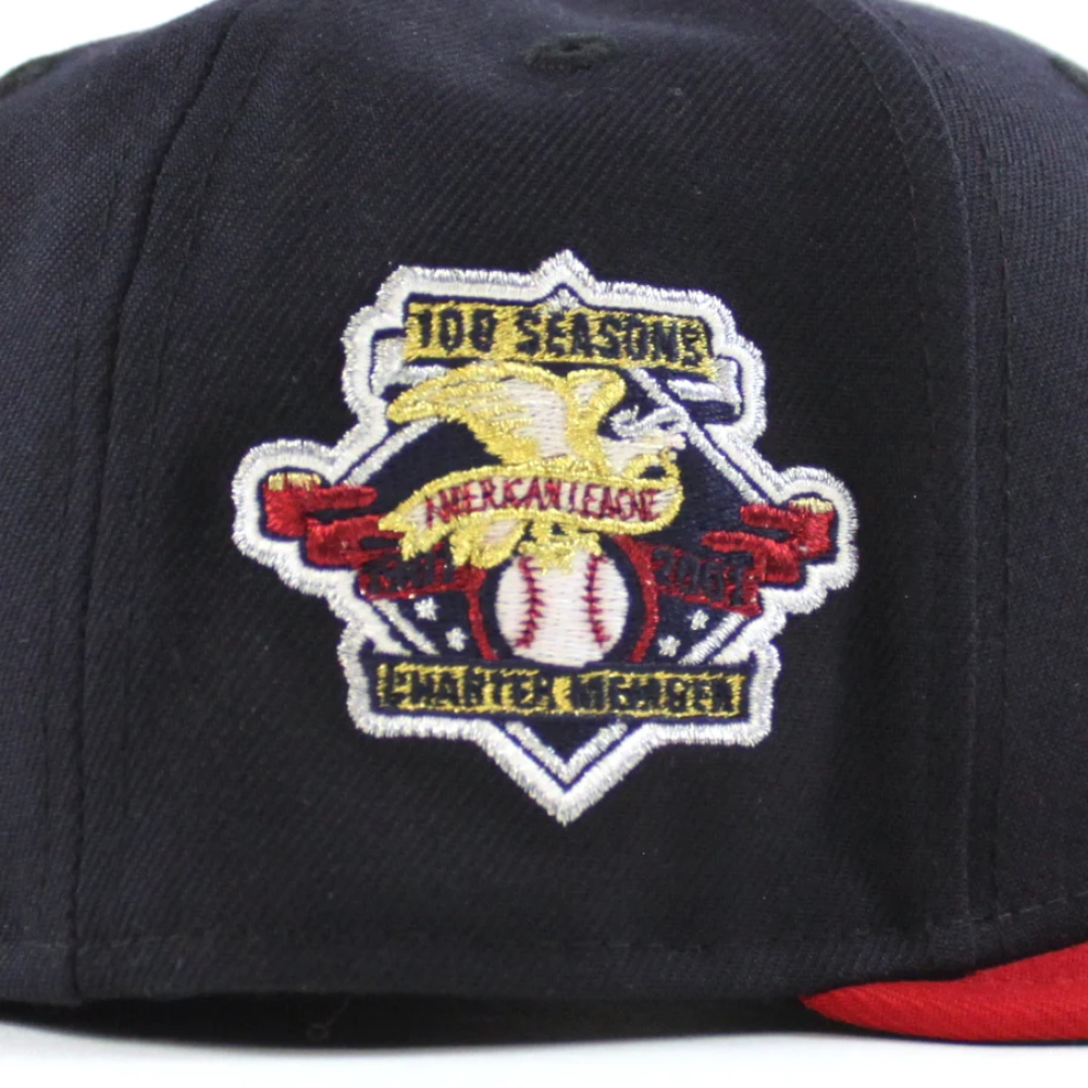 Gorra New Era 59Fifty Cleveland Indians 100 Seasons Charter Member ...