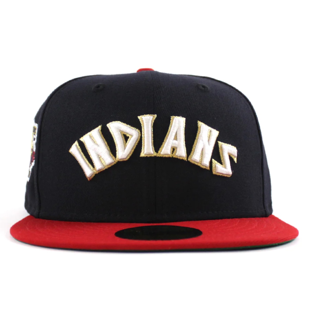 Gorra New Era 59Fifty Cleveland Indians 100 Seasons Charter Member 60406386 azul m