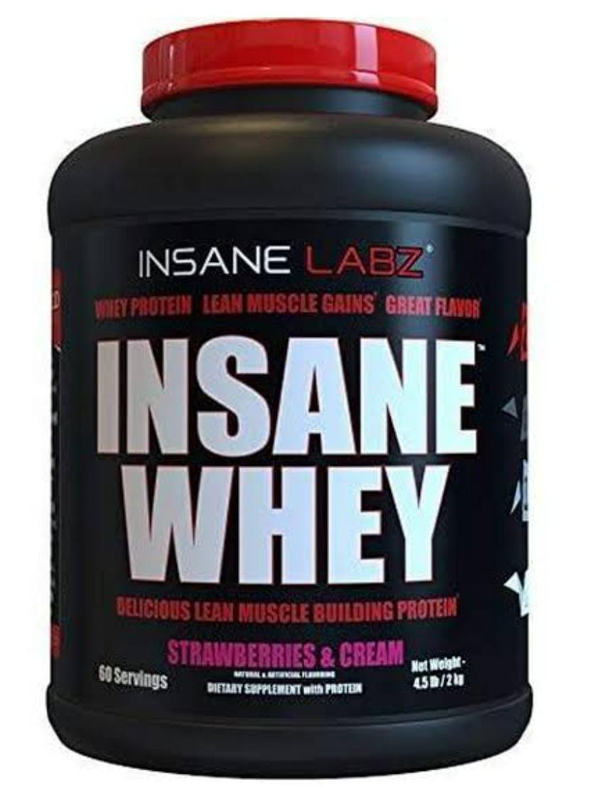 Proteina Insane Whey 5lb 2.27kg 60 serv.