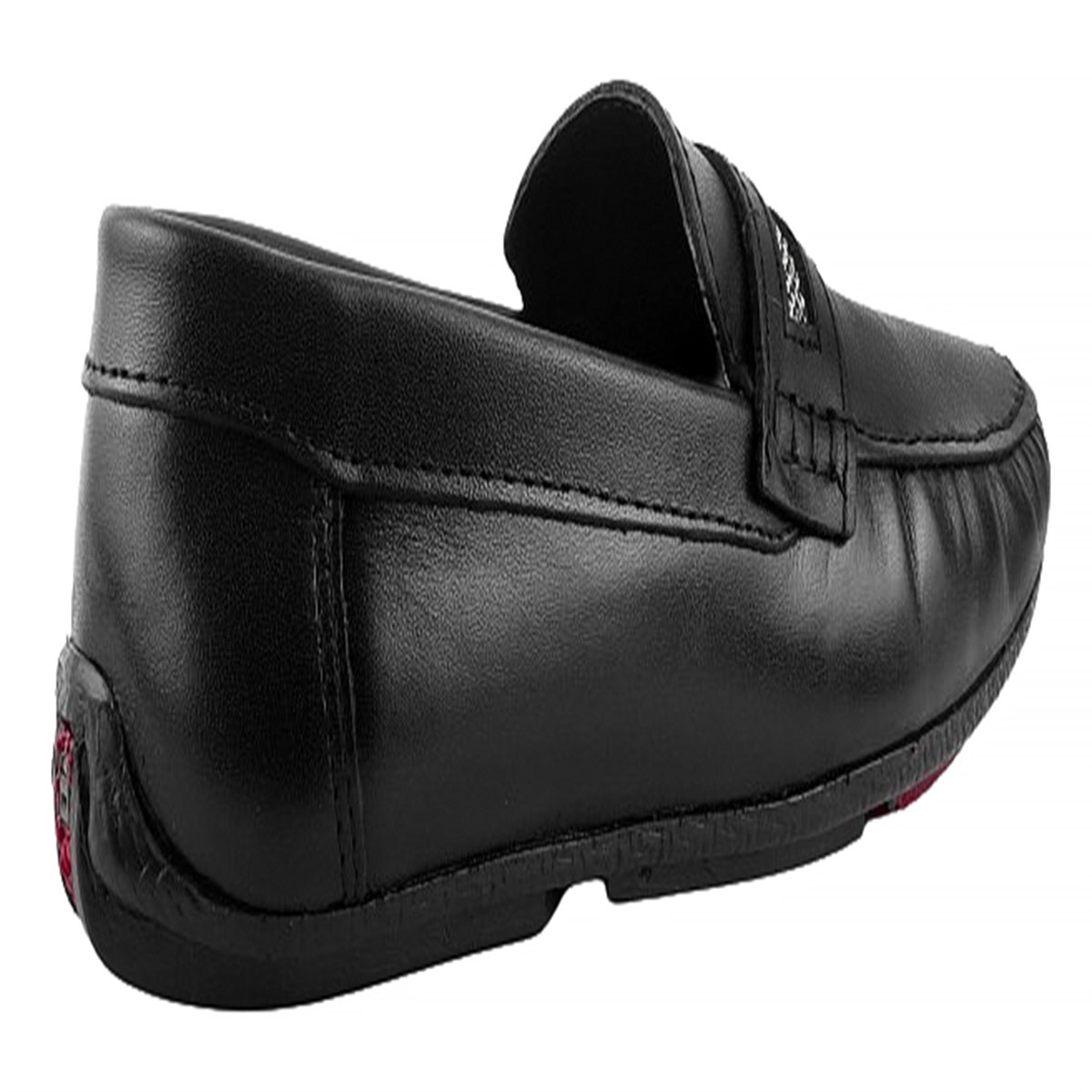 Zapato Niño Mocasín Cómodo 100% Piel Moda Negro 3103-n.