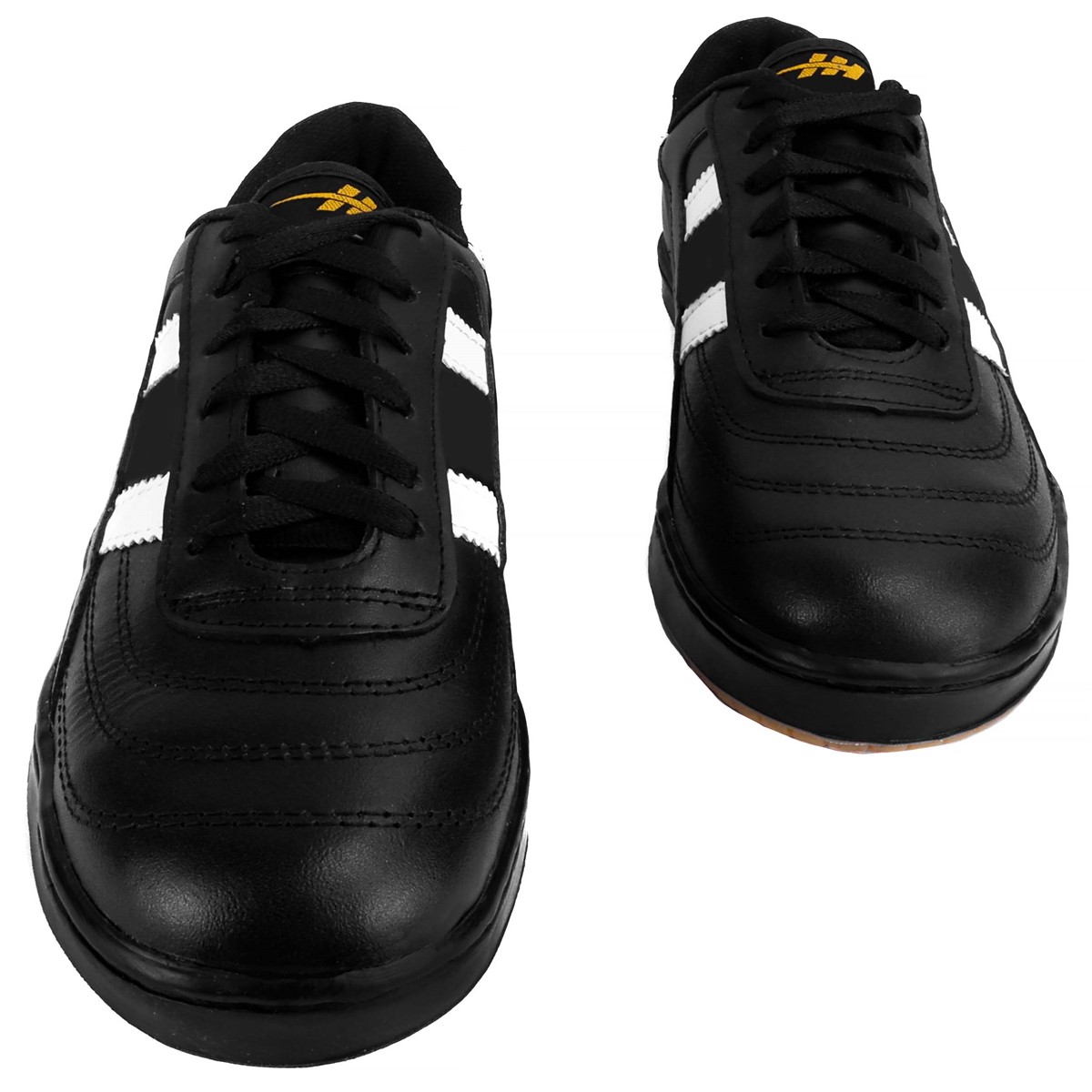 Tenis Hombre Fútbol Rápido Cosidos Soccer 100% Piel 1507-NB.