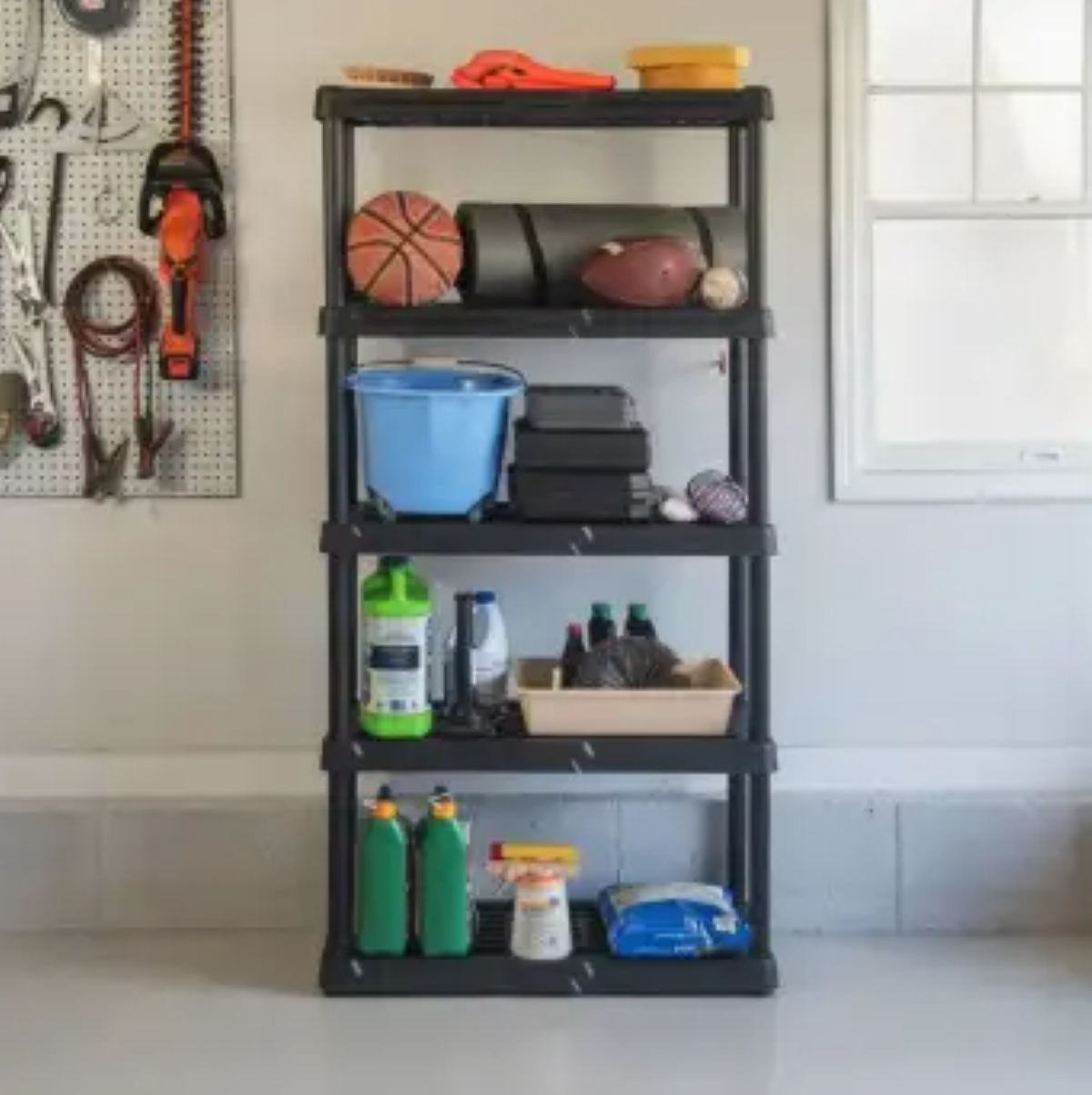 Rack de Plástico Tough Box Shelving 980041613 5 Niveles