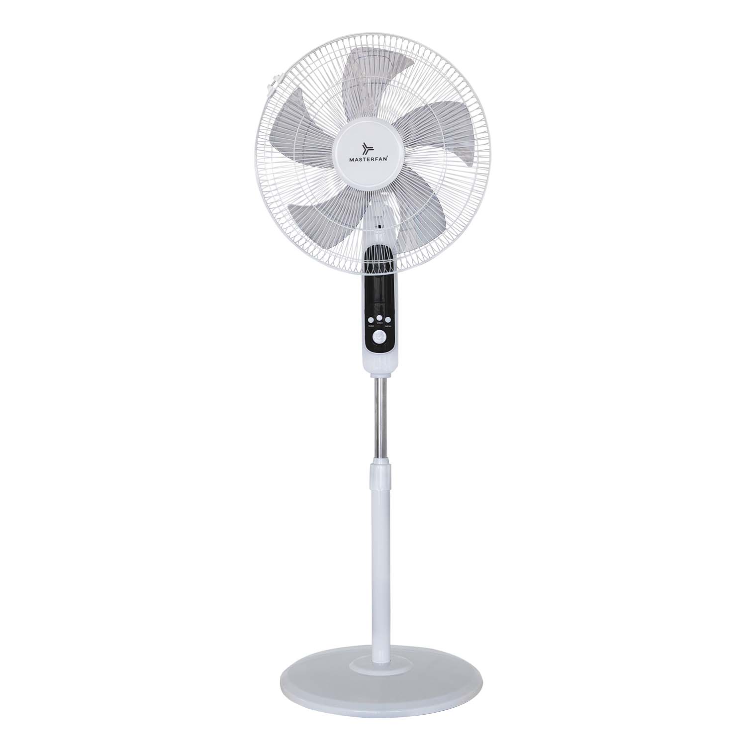 Ventilador de Pedestal Blanco Apolo 16 pulgadas Masterfan