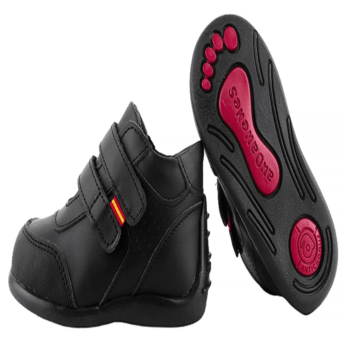 Zapato Bota Niño Andanenes Moda 100% Piel Cómodos 6409-n