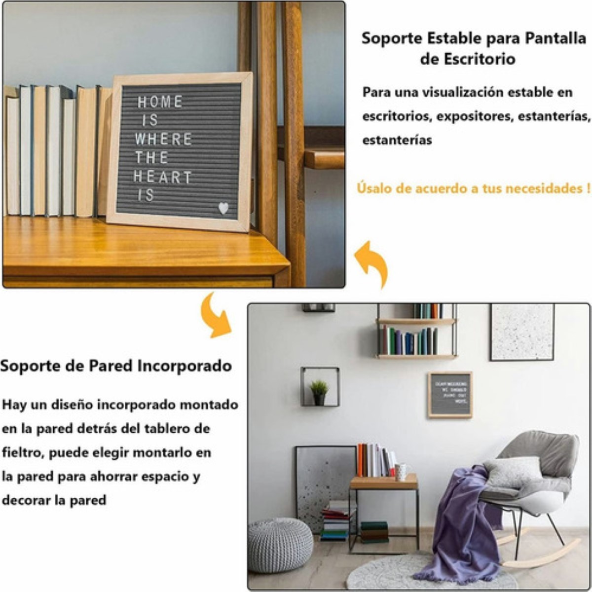 Pizarrón De Madera Vintage Letrero Para Mensajes Negro