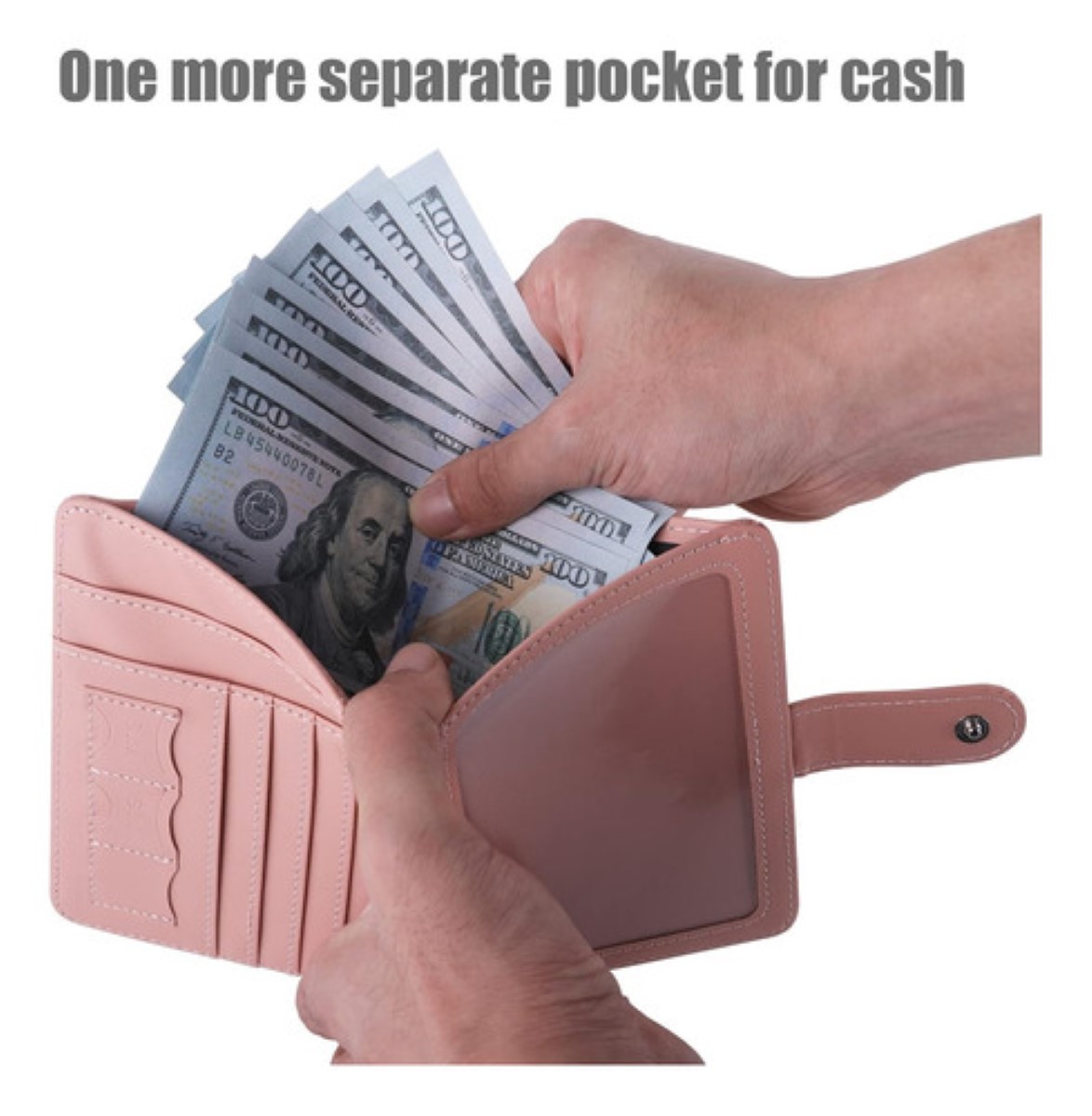 Porta Pasaporte Familiar , Documentos Funda Protectora Viaje ROSA