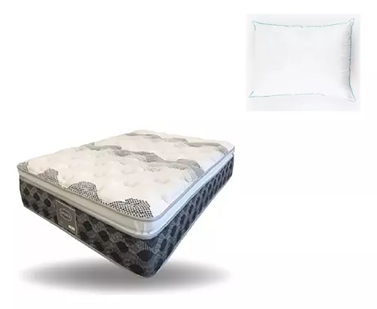 Colchón América Deker King Size Con Almpohada De Regalo