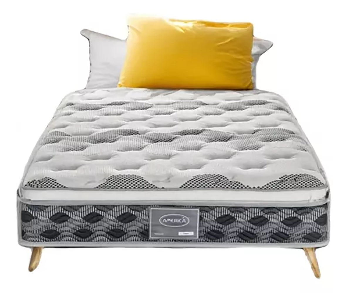 Colchón América Deker King Size Con Almpohada De Regalo