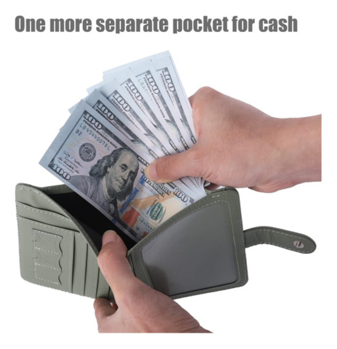 Porta Pasaporte Familiar , Documentos Funda Protectora Viaje VERDE