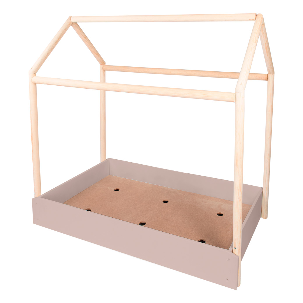 Cama Montessori de madera y colchon incluido | forma de Casa Duduk