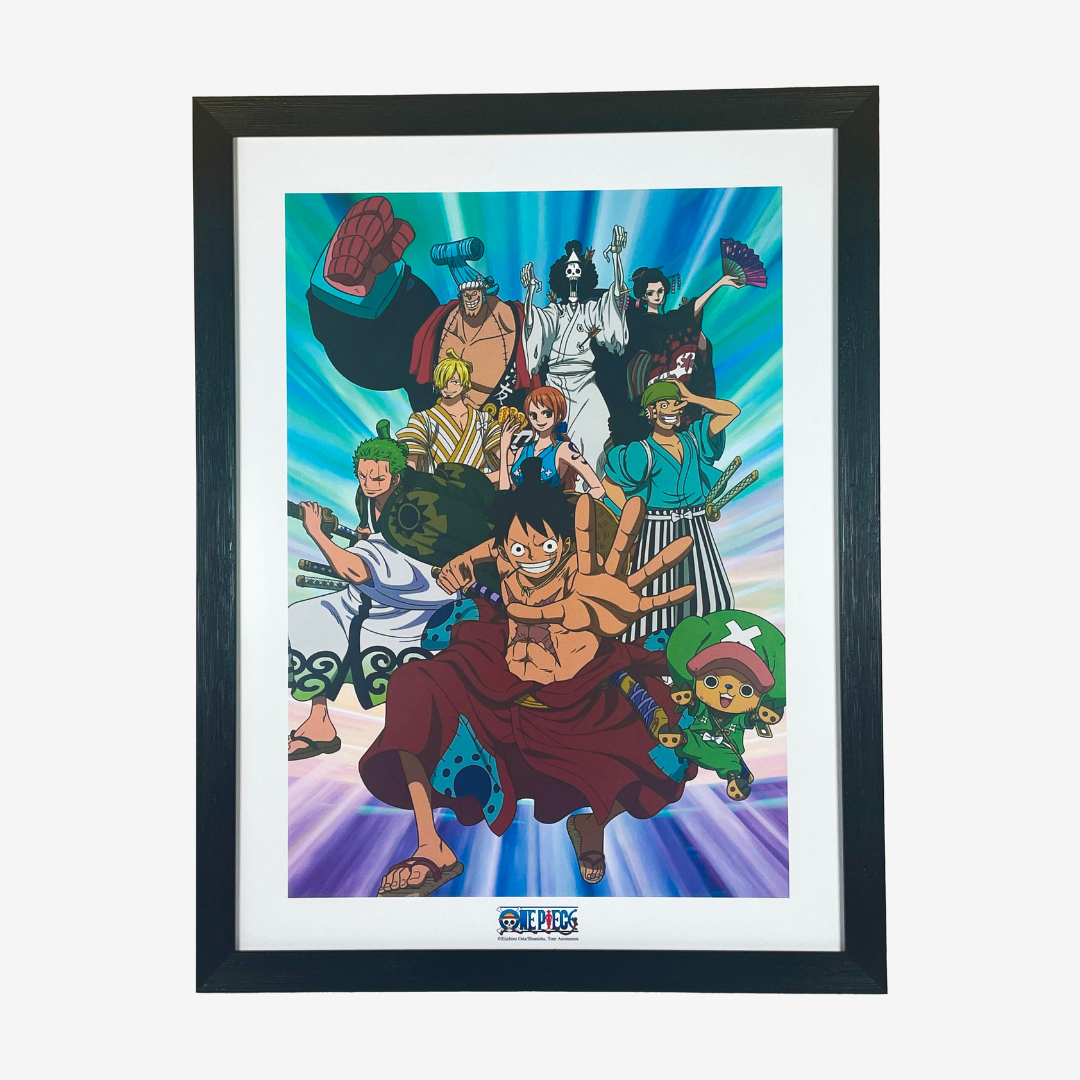 Cuadro Decorativo Mugiwaras En Wano - One Piece - Geek Industry
