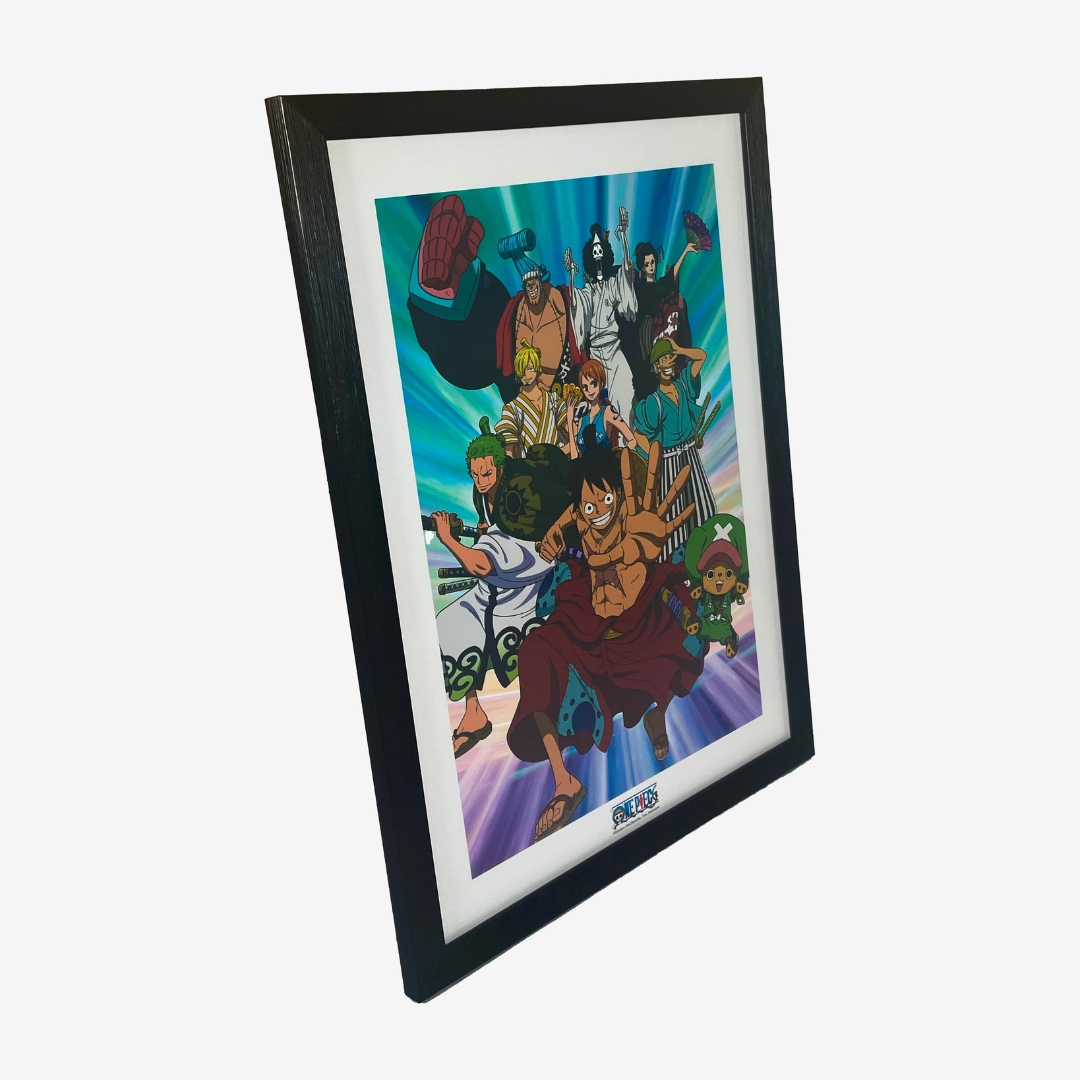 Cuadro Decorativo Mugiwaras En Wano - One Piece - Geek Industry