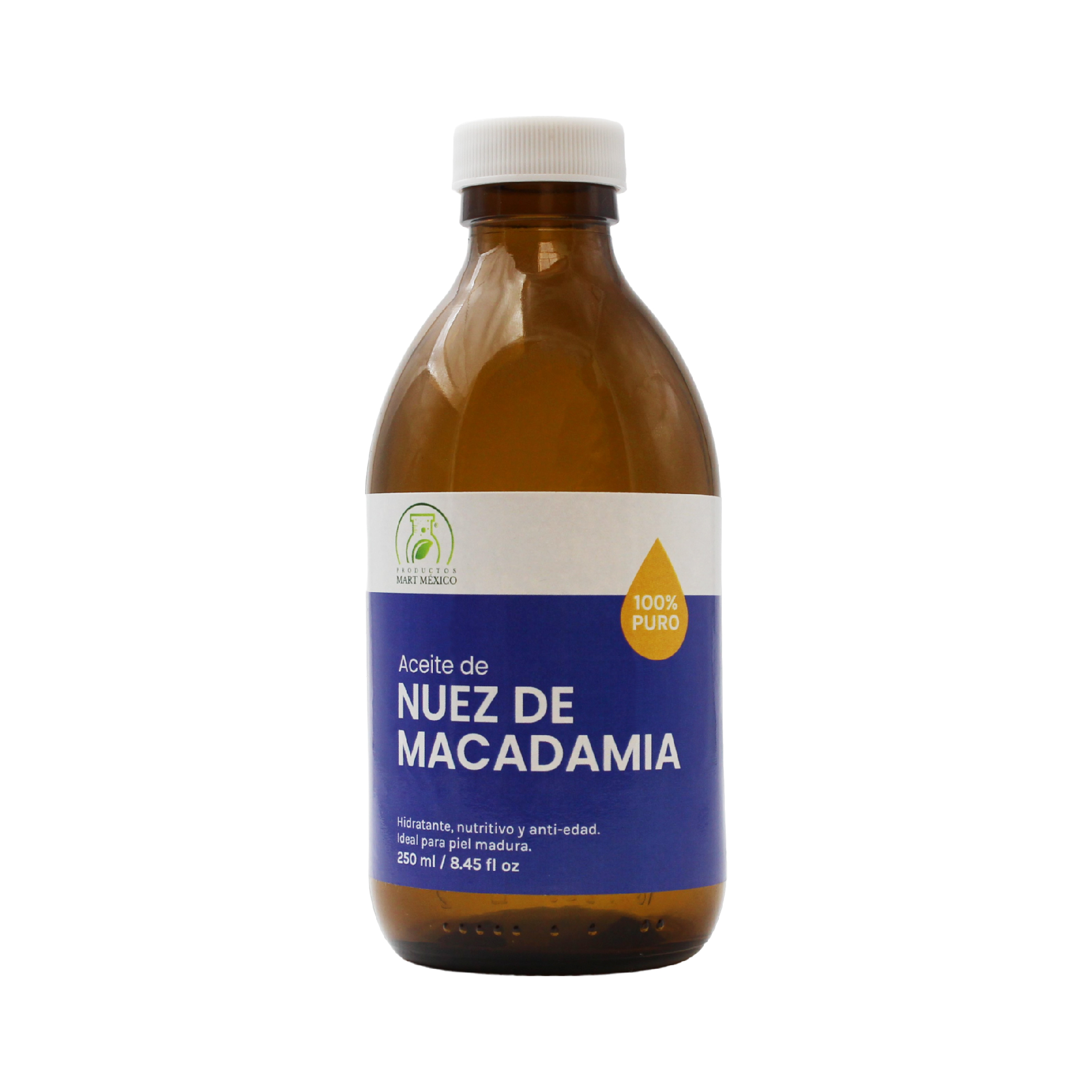 Aceite Cosmético de Macadamia Premium 250 ml
