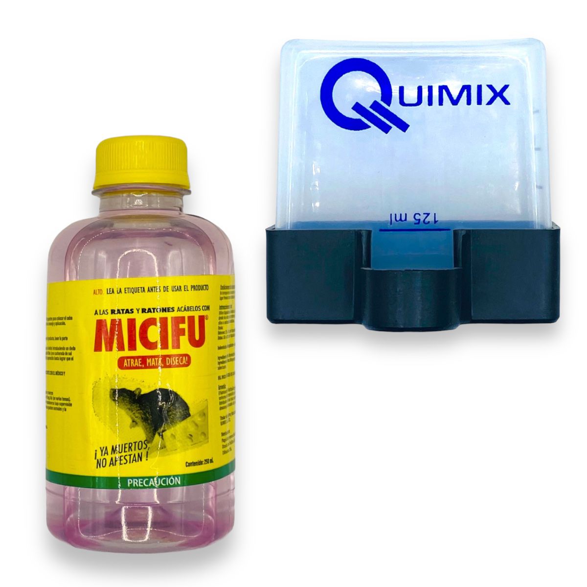 Veneno Para Ratones Micifu Liquido Con Bebedero De 125 Ml