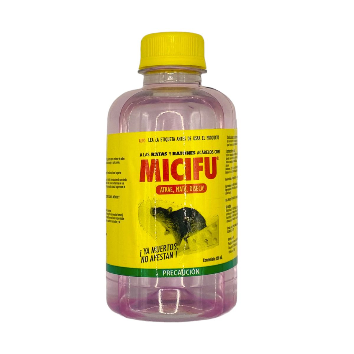 Veneno Para Ratones Micifu Liquido Con Bebedero De 125 Ml
