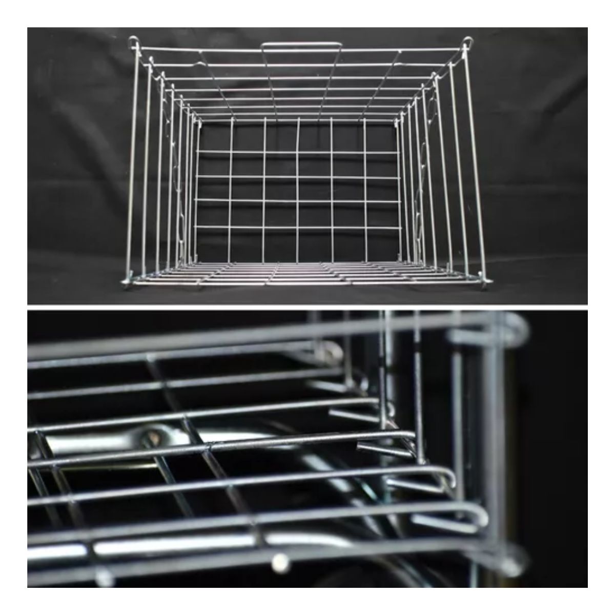 Oferta Carrito Mandado Canastilla Plegable Llanta Reforzada plata 